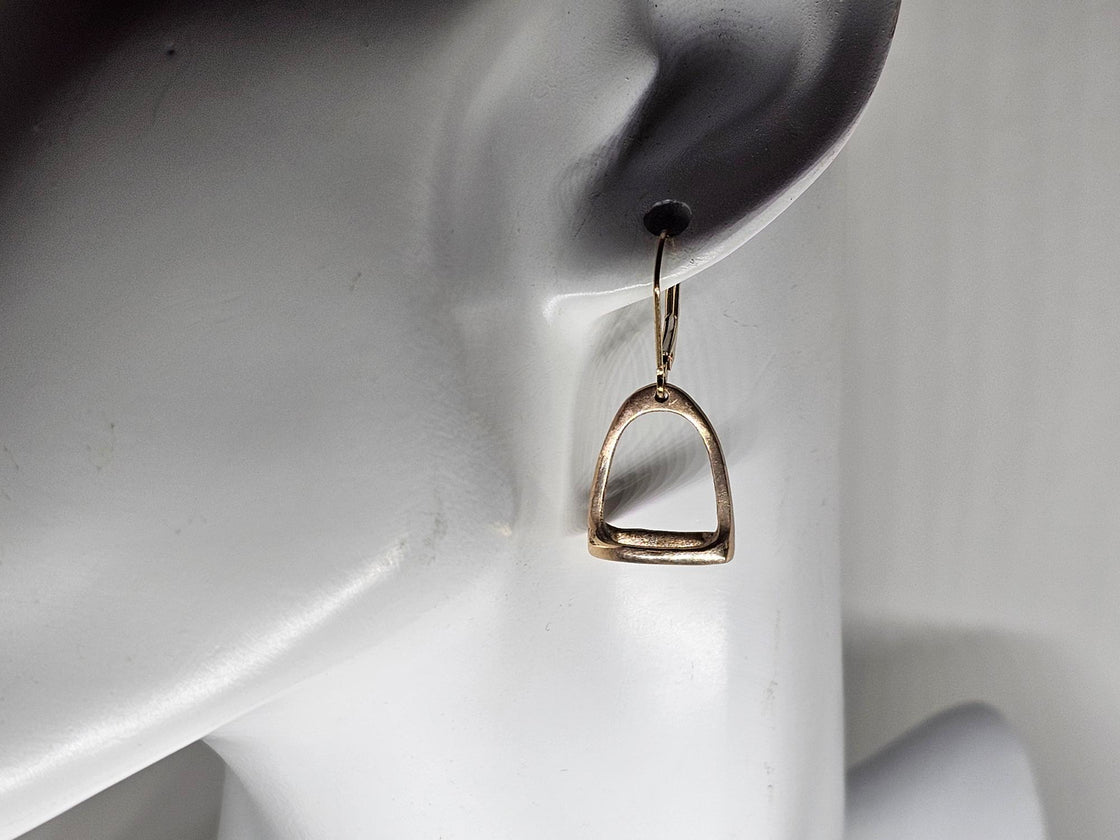 Stirrup Convertible Earring as Stud OR Dangle