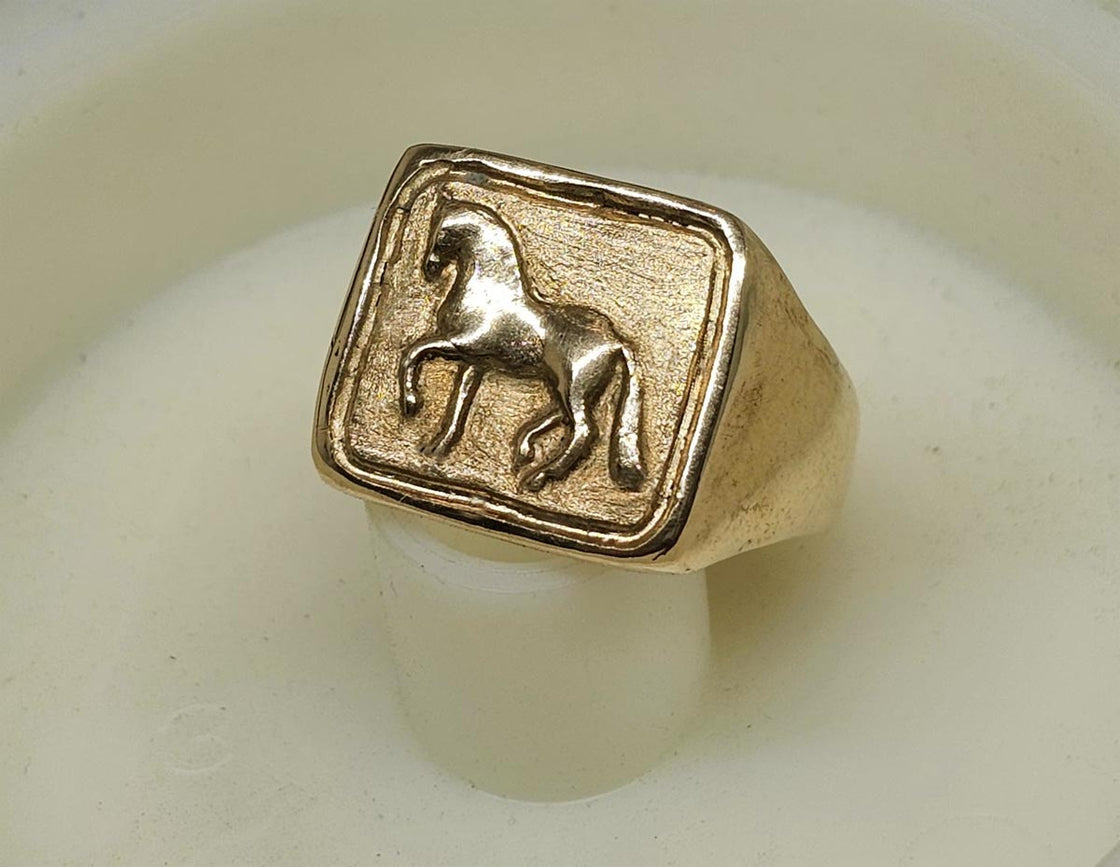 Dressage Horse Piaffe Square Top Ring